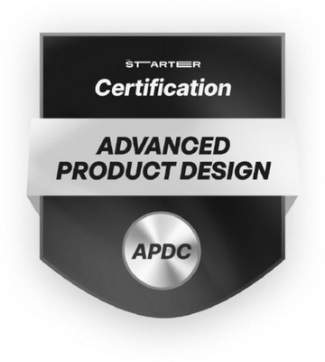 THESTARTER CERTIFICATION ADVANCED PRODUCT DESIGN APDC