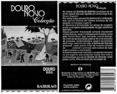 DOURO NOVO COLECÇÃO SAIRRAO