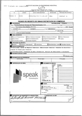 SPEAK COMUNICAÇÕES