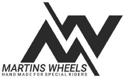 MW  MARTINS WHEELS  HAND MADE FOR SPECIAL RIDERS