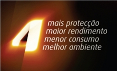 4 MAIS PROTECÇÃO MAIOR RENDIMENTO MENOR CONSUMO MELHOR AMBIENTE