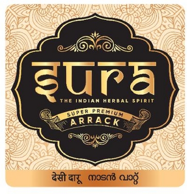 SURA THE INDIAN HERBAL SPIRIT SUPER PREMIUM ARRACK