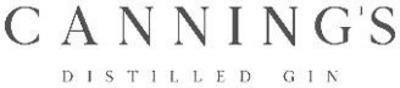 CANNING'S DISTILLED GIN