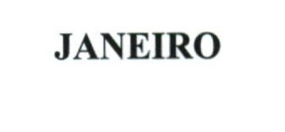 JANEIRO