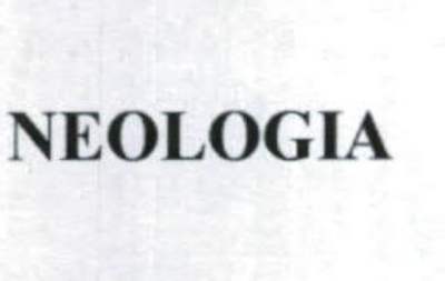 NEOLOGIA
