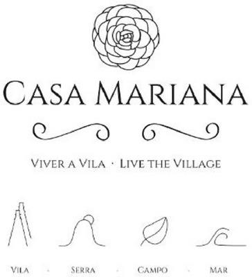 CASA MARIANA. VIVER A VILA LIVE THE VILLAGE. VILA, SERRA, CAMPO, MAR