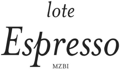 LOTE ESPRESSO MZBI