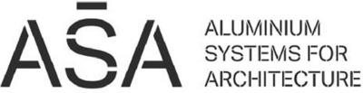ASA ALUMINIUM SYSTEMS FOR ARCHITECTURE