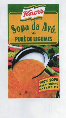 SOPA DA AVÓ - PURÉ DE LEGUMES