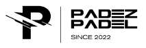 P PADEZ PADEL SINCE 2022