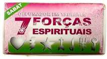 SABAT DEFUMADOR EM TABLETES 7 FORÇAS ESPIRITUAIS
