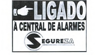 LIGADO À CENTRAL DE ALARMES SEGUREZA