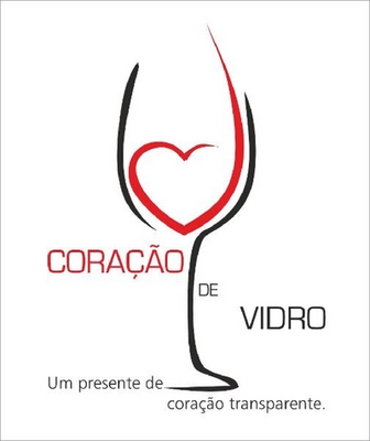 CORAÇÃO DE VIDRO - UM PRESENTE DE CORAÇÃO TRANSPARENTE.