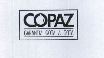 COPAZ GARANTIA GOTA A GOTA