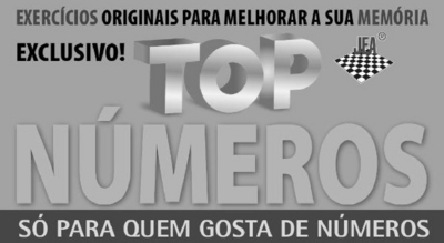 EXERCÍCIOS ORIGINAIS PARA MELHORAR A SUA MEMÓRIA - EXCLUSIVO! TOP NÚMEROS SÓ PARA QUEM GOSTA DE NÚMEROS