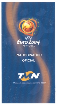 EURO 2004 PATROCINADOR OFICIAL TMN