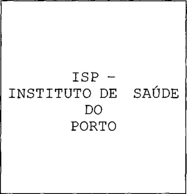 ISP-INSTITUTO DE SAÚDE DO PORTO