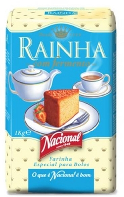 DESDE 1849 RAINHA COM FERMENTO NACIONAL DESDE 1849 FARINHA ESPECIAL
PARA BOLOS O QUE É NACIONAL É BOM