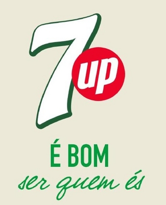 7UP É BOM SER QUEM ÉS