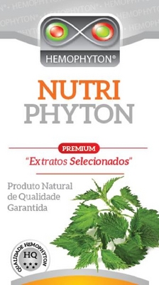 NUTRIPHYTON; PREMIUM EXTRATOS SELECIONADOS; HEMOPHYTON, PRODUTO NATURAL DE QUALIDADE GARANTIDA; QUALIDADE HQ