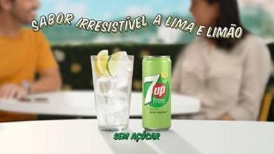 SABOR IRRESISTÍVEL A LIMA E LIMÃO 7UP FREE SEM ACÚCAR