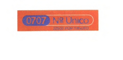 0707 - N. ÚNICO - 22$00 POR MINUTO