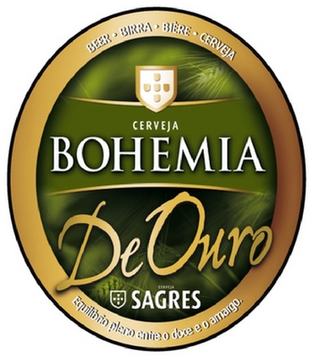CERVEJA BOHEMIA DE OURO SAGRES