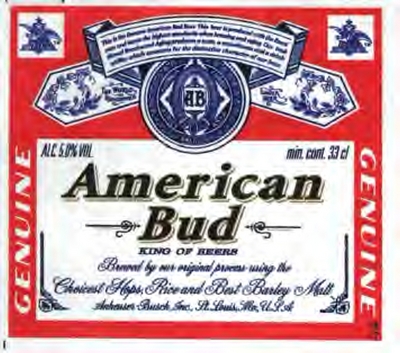 ANHEUSER BUSCH