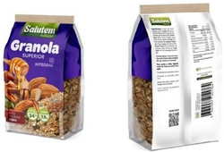 SALUTEM NUTRIÇÃO GRANOLA INTEGRAL