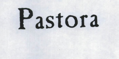 PASTORA