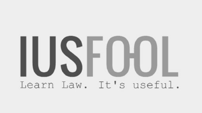 IUSFOOL. LEARN LAW. IT'S USEFUL.
