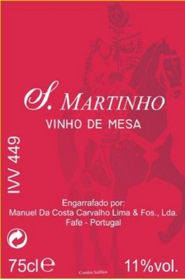 MARTINHO VINHO DE MESA