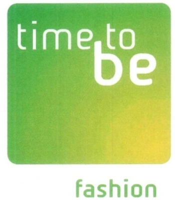 TIME TO BE FASHION