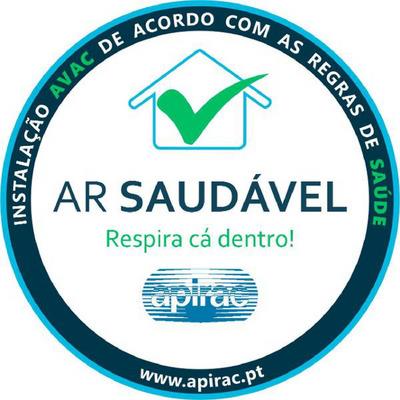 AR SAUDÁVEL RESPIRA CÁ DENTRO! INSTALAÇÃO AVAC DE ACORDO COM AS REGRAS DE SAÚDE WWW.APIRAC.PT APIRAC