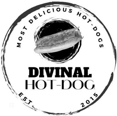 HOT-DOG DIVINAL MOST DELICIOUS HOT-DOGS EST 2015