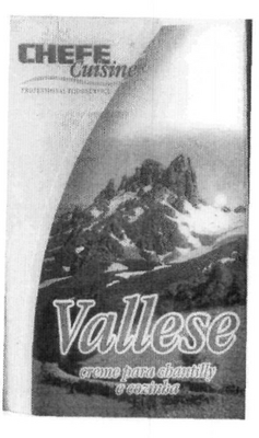 VALLESE CREME PARA CHANTILLY E COZINHA