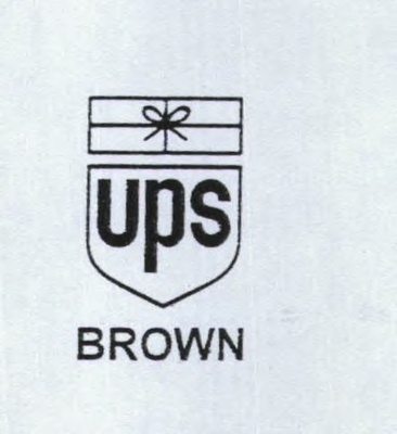 UPS BROWN