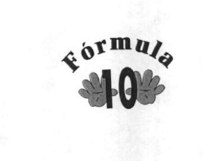 FÓRMULA 10
