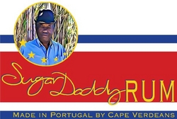 SUGAR DADDY RUM TM MADE IN PORTUGAL BY CAPE VERDEANS