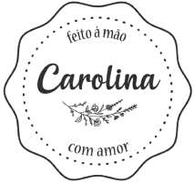 CAROLINA FEITO À MÃO COM AMOR