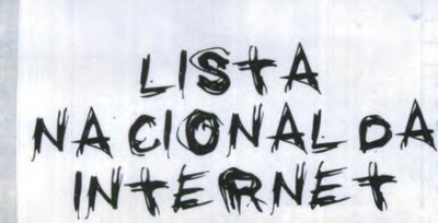 LISTA NACIONAL DA INTERNET