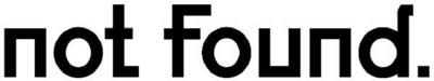 NOT FOUND.