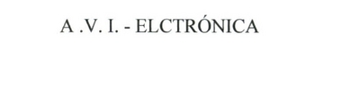 A. V. I.- ELECTRÓNICA