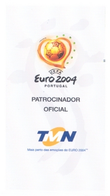 EURO 2004 PATROCINADOR OFICIAL TMN