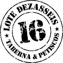 LOTE DEZASSEIS TABERNA & PETISCOS