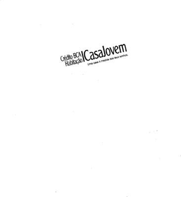 CRÉDITO BCA HABITAÇÃO CASAJOVEM