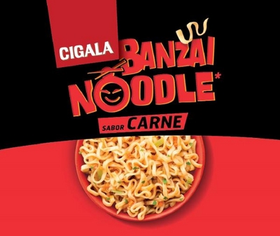 CIGALA BANZAI NOODLE SABOR CARNE
