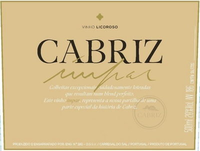 VINHO LICOROSO - CABRIZ - ÍMPAR - COLHEITAS EXCEPCIONAIS CUIDADOSAMENTE LOTEADAS QUE RESULTAM NUM BLEND PERFEITO. ESTE VINHO ÍMPAR, REPRESENTA A NOSSA PARTILHA DE UMA PARTE ESPECIAL DA HISTÓRIA DE CABRIZ