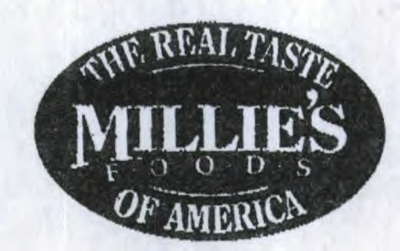 MILLIE'S FOODS THE REAL TASTE - OF AMERICA