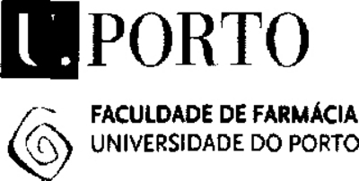U. PORTO FACULDADE DE FARMÁCIA UNIVERSIDADE DO PORTO